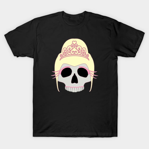 Prom Queen Skull T-Shirt by Nuletto